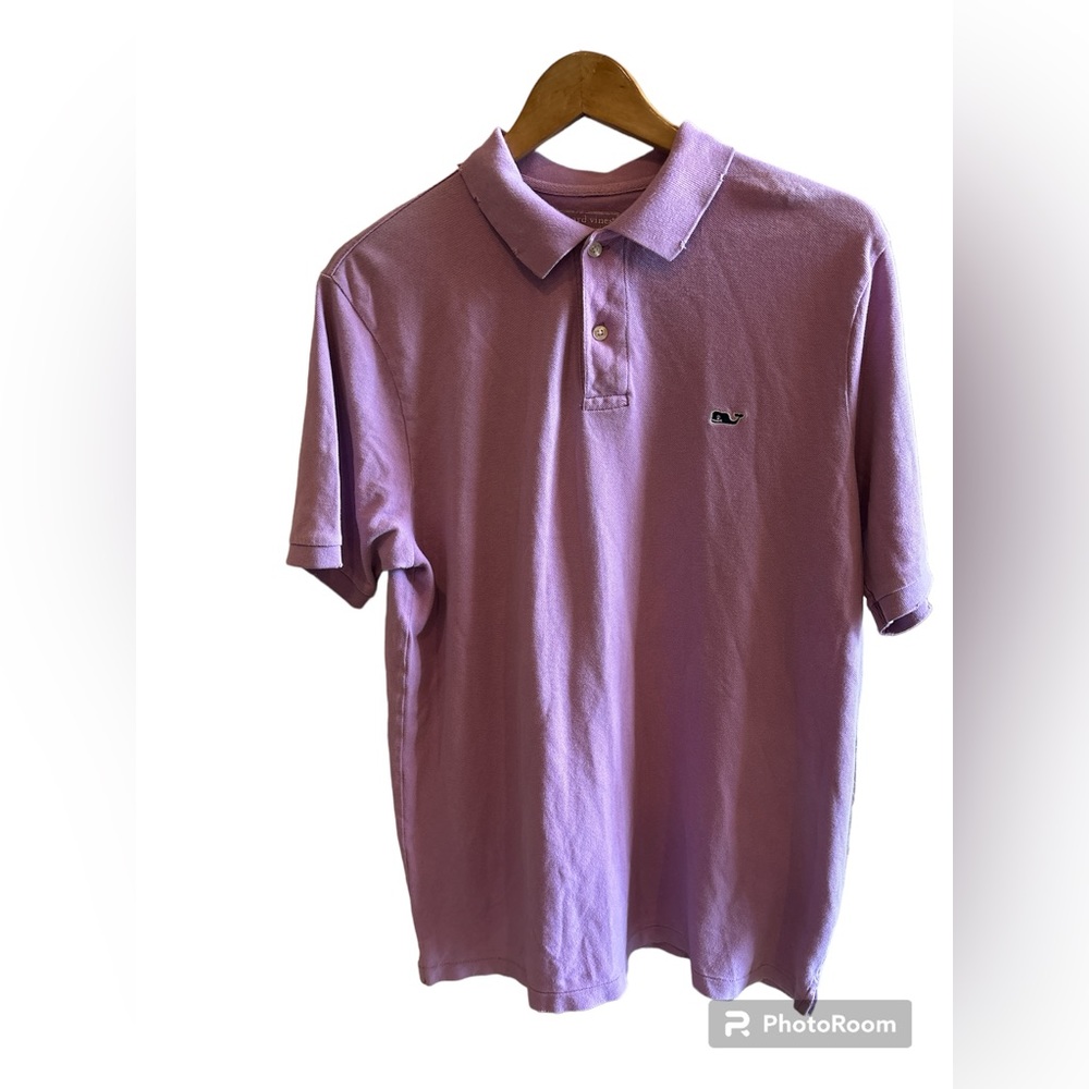 Vineyard Vines light purple collared short sleeve men’s polo top size: M